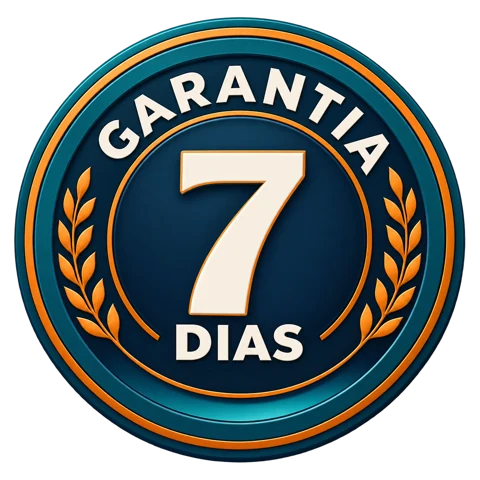 Selo de garantia de 7 dias